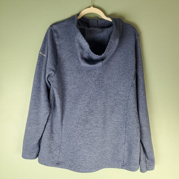 Columbia Women's Blue Darling Days Pullover Hoodie Size 2X - Picture 2 of 6